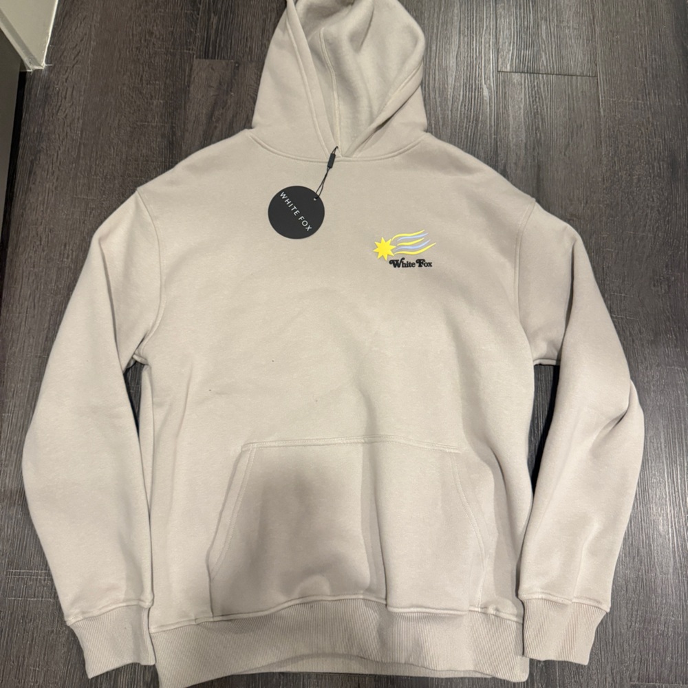 White Fox Boutique Cream Hoodie